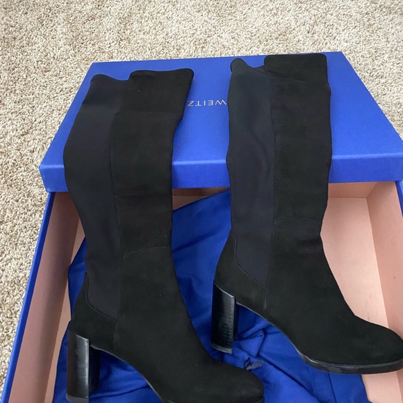 Stuart Weitzman Lowjack Over-the-Knee Boot - Picture 2 of 7